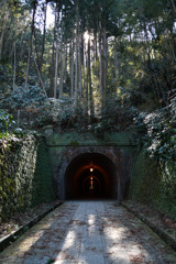 宇津ノ谷峠　明治のトンネル