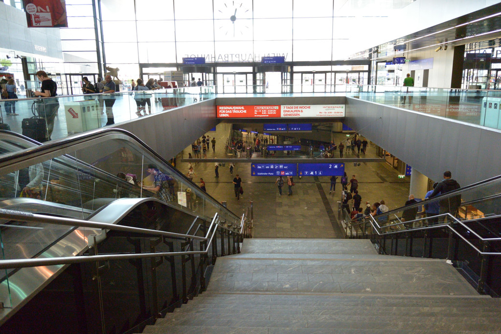 ウィーン中央駅