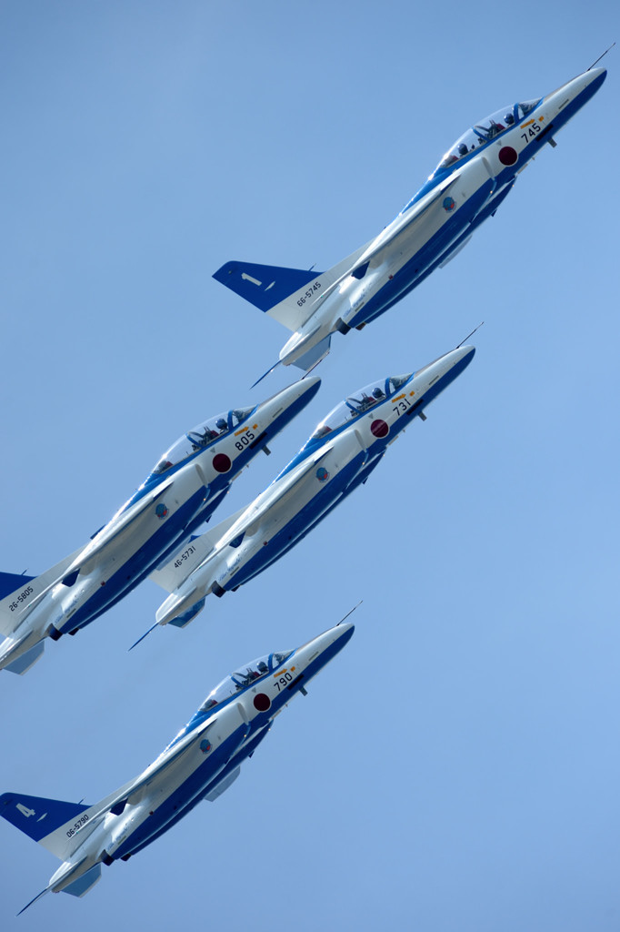 静浜基地航空祭2017　ブルーインパルス