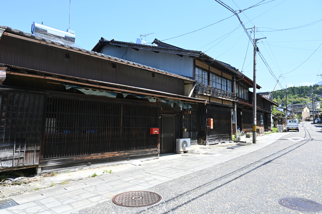 中山道（落合宿）
