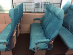 上海　上海トランスラピッド　車内