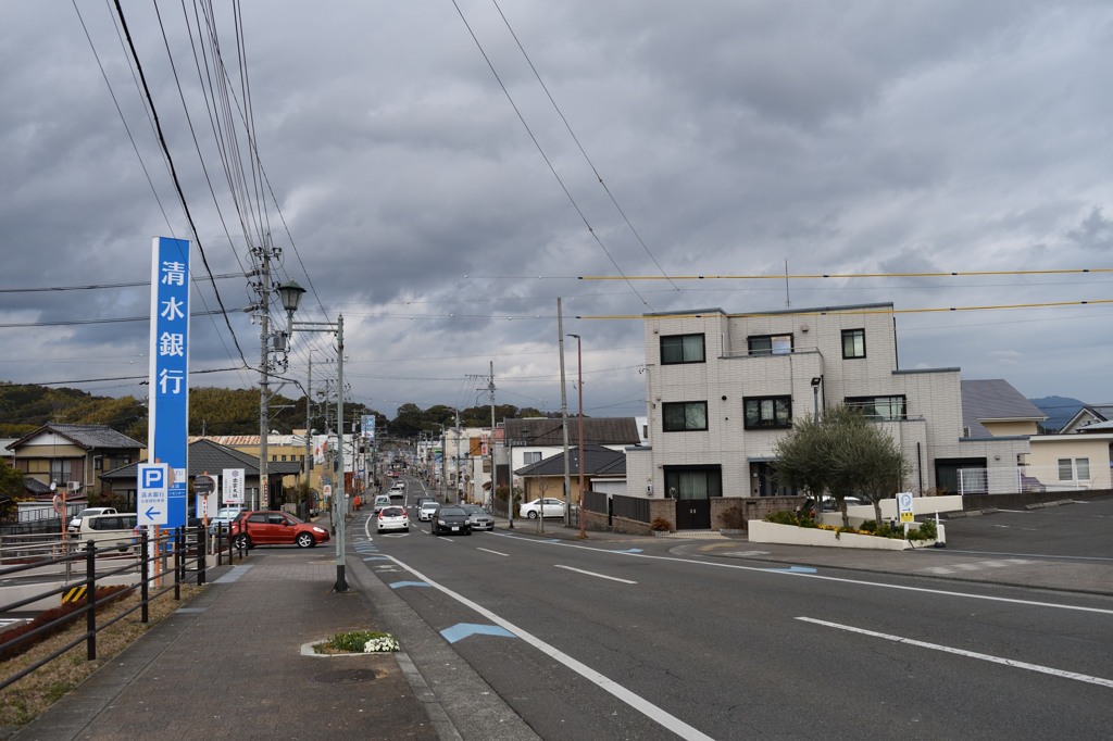 藤枝宿　西の端