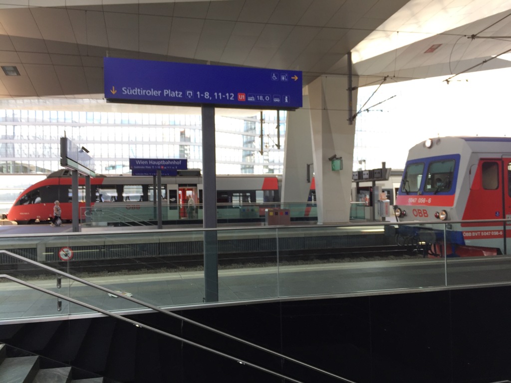 ウィーン　ウィーン中央駅