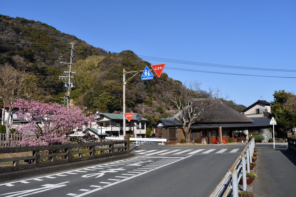 鞠子宿　西の端