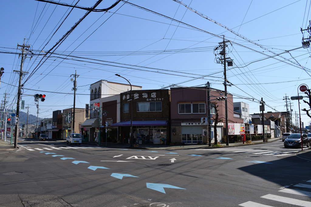 藤枝宿東の端