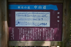 中山道（御嶽宿ー細久手宿）