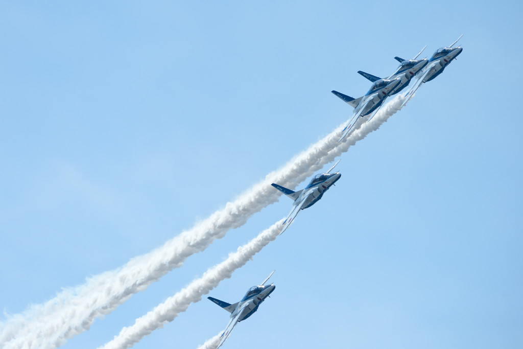 静浜基地航空祭2017　ブルーインパルス