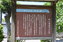 中山道（中津川宿ー落合宿）