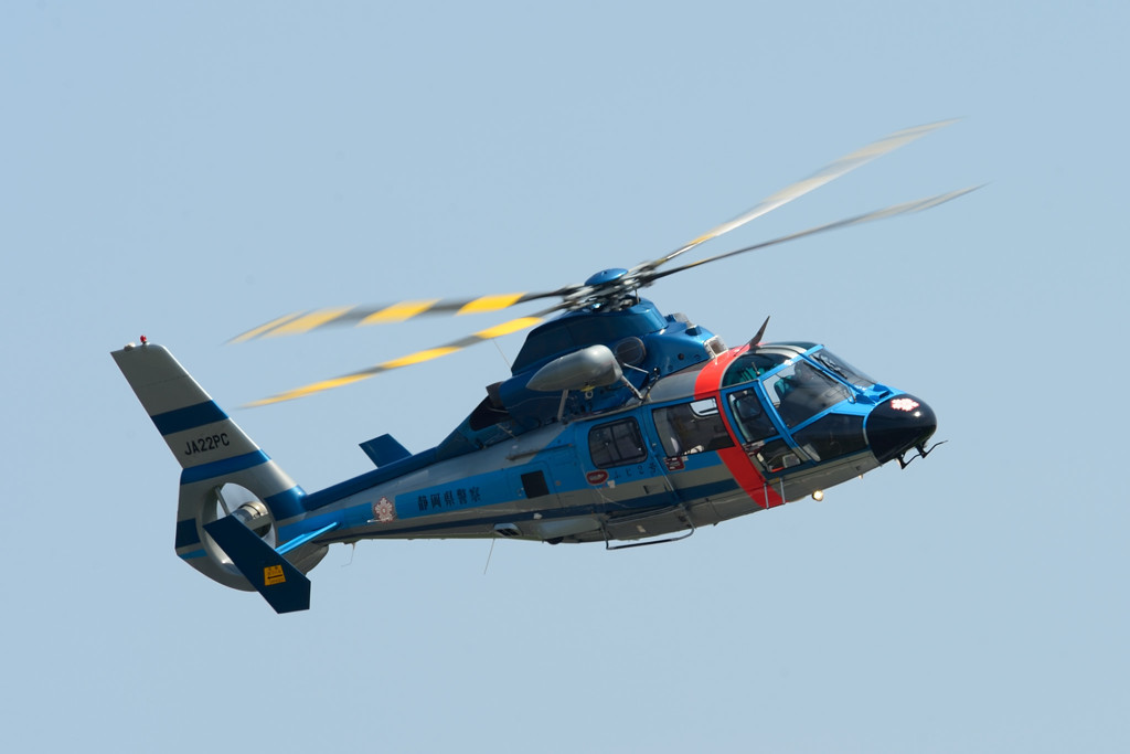 静浜基地航空祭2017 県警ヘリ