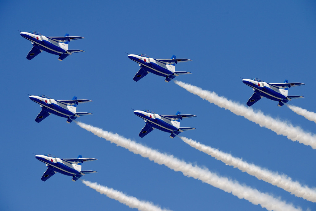 静浜基地航空祭2017 ブルーインパルス予行