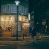 夜更けの自転車乗り