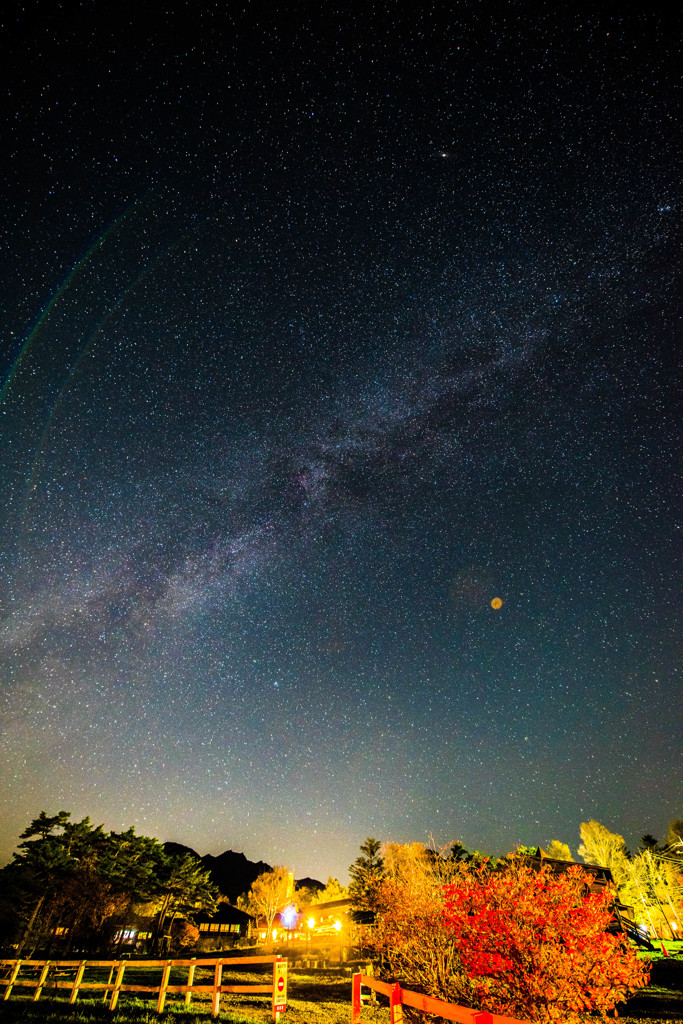 秋の夜空