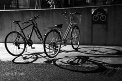 2 bicycles