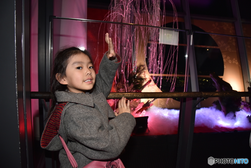 スカイツリー展望台にて