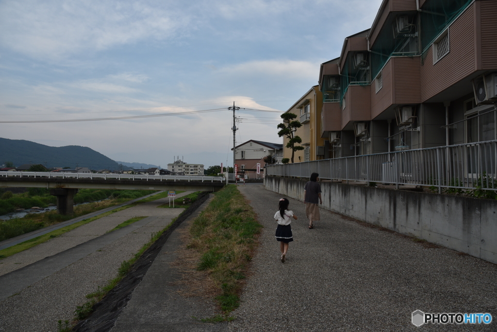 夕涼み散歩５