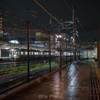 雨の始発駅