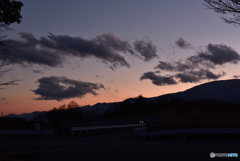 櫛形山　遠景