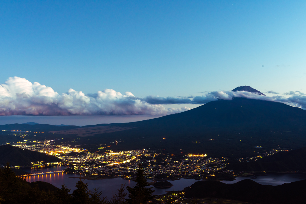 河口湖☆夜景