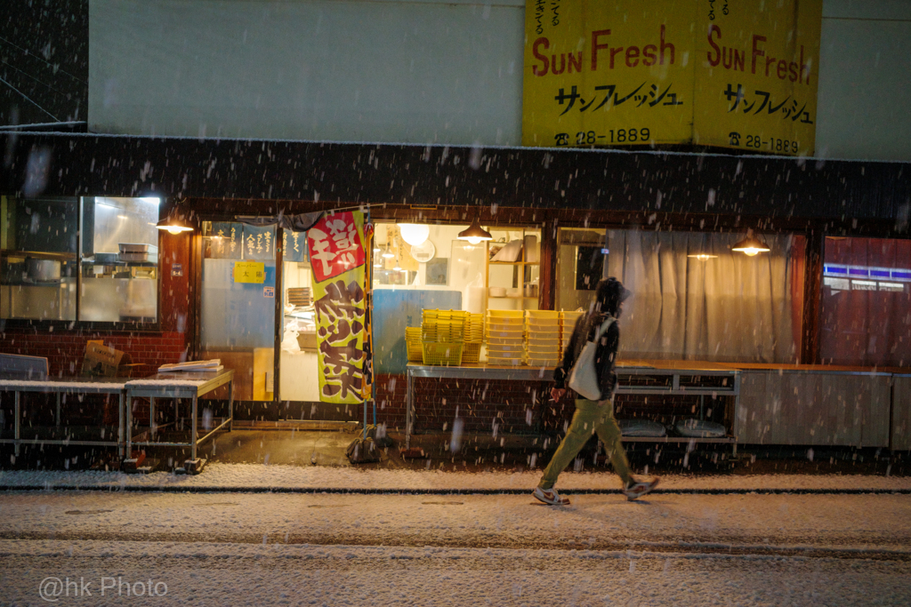 雪降る家路