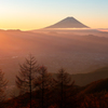 朝日に照らされる時