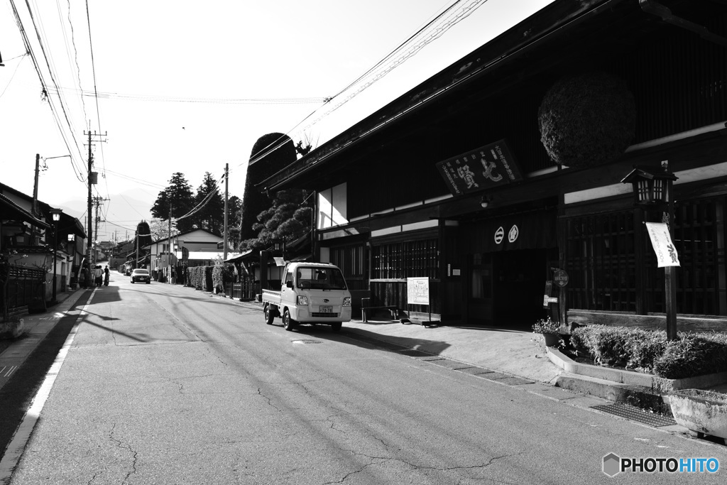 旧甲州街道　台ケ原宿