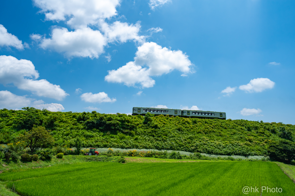 夏の高原から