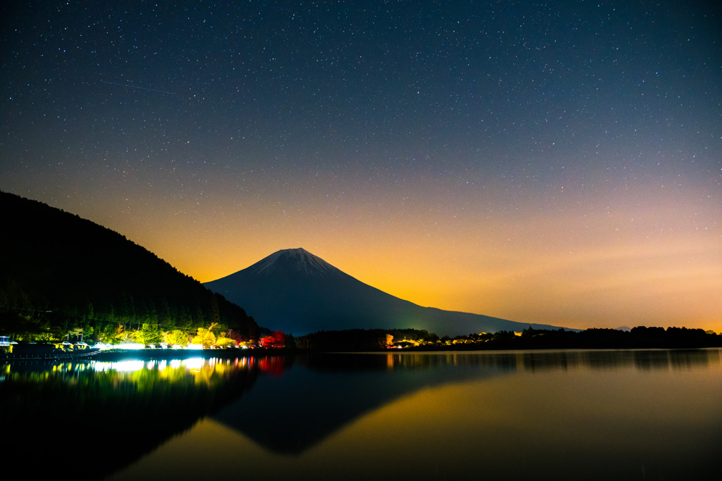 星空の田貫湖