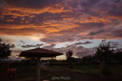 夕焼け空