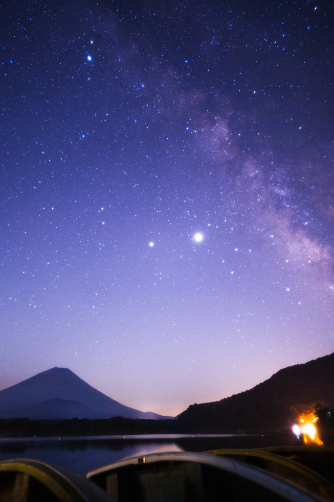 夏の夜空