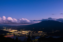 富士河口湖町の夜景 #1