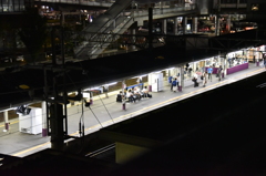 夜景ープラットフォーム