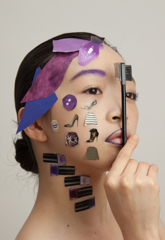 スクラップアートメイク（purple）