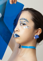 スクラップアートメイク（blue）