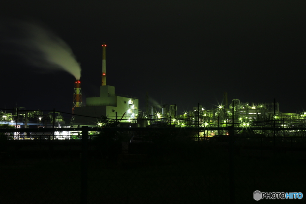 工場夜景！