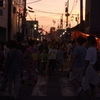 祭りの夕暮れ