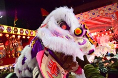 獅子舞。。