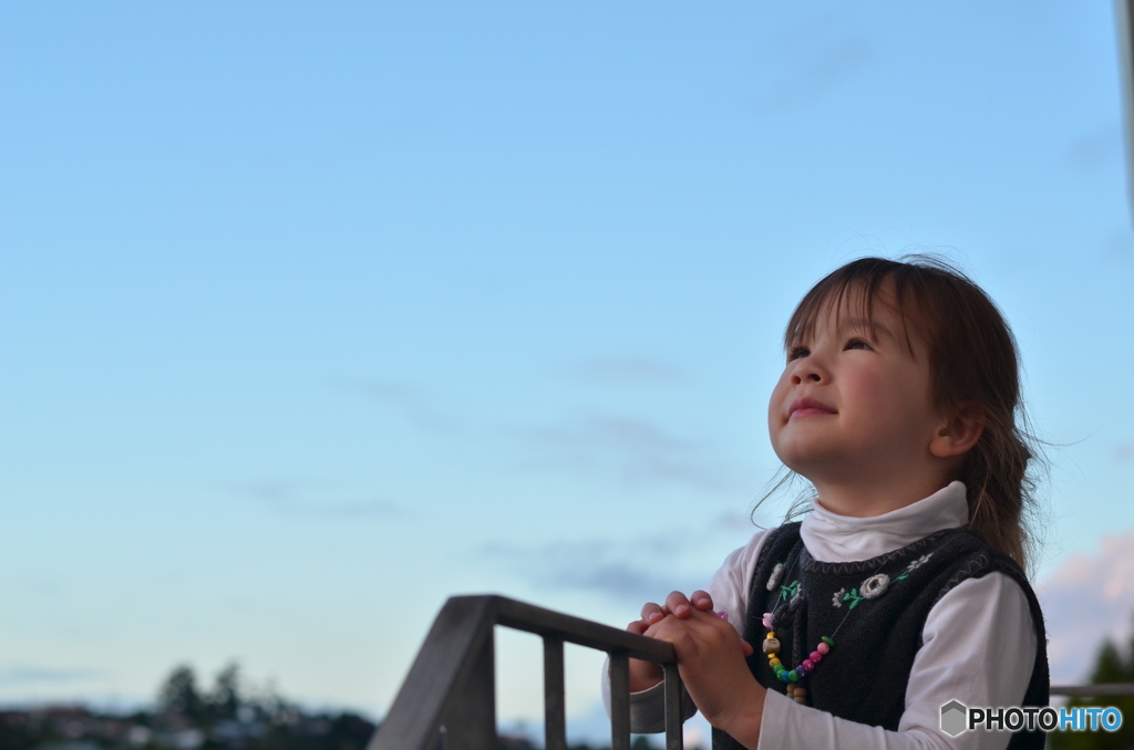 明日も天気になあれ。