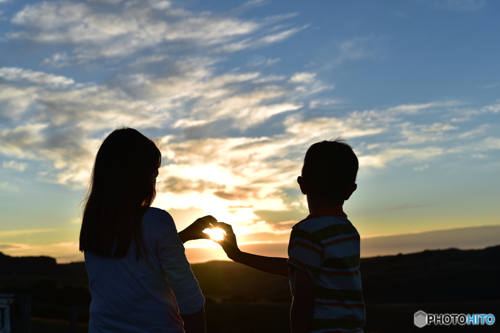 君と見た夕陽