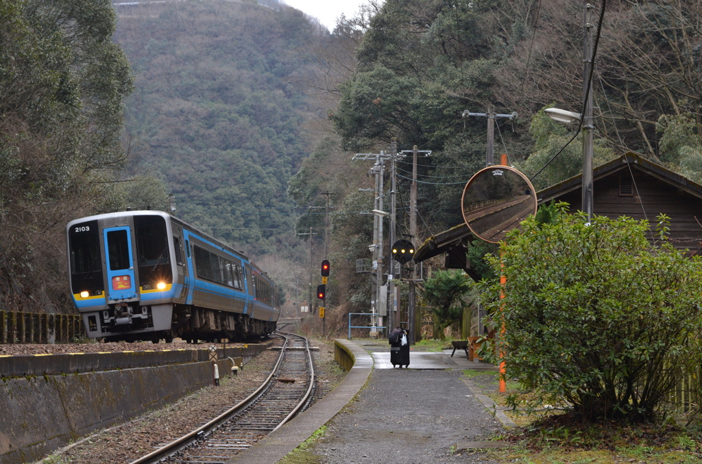 旅人のいない駅