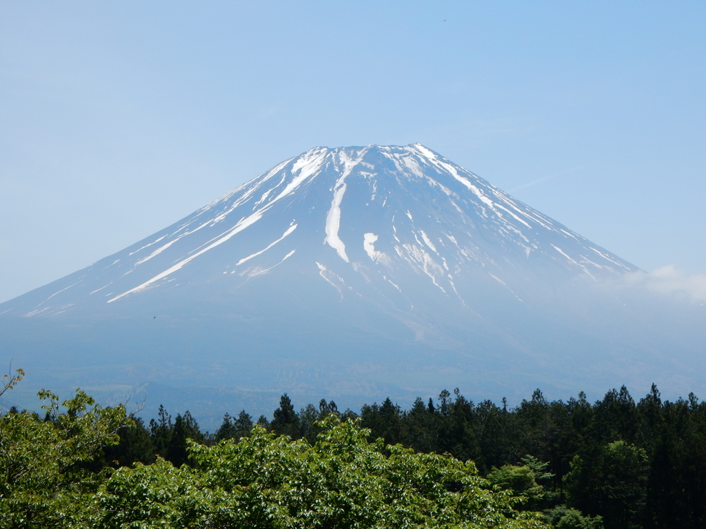 朝霧高原からの富士山