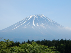 朝霧高原からの富士山