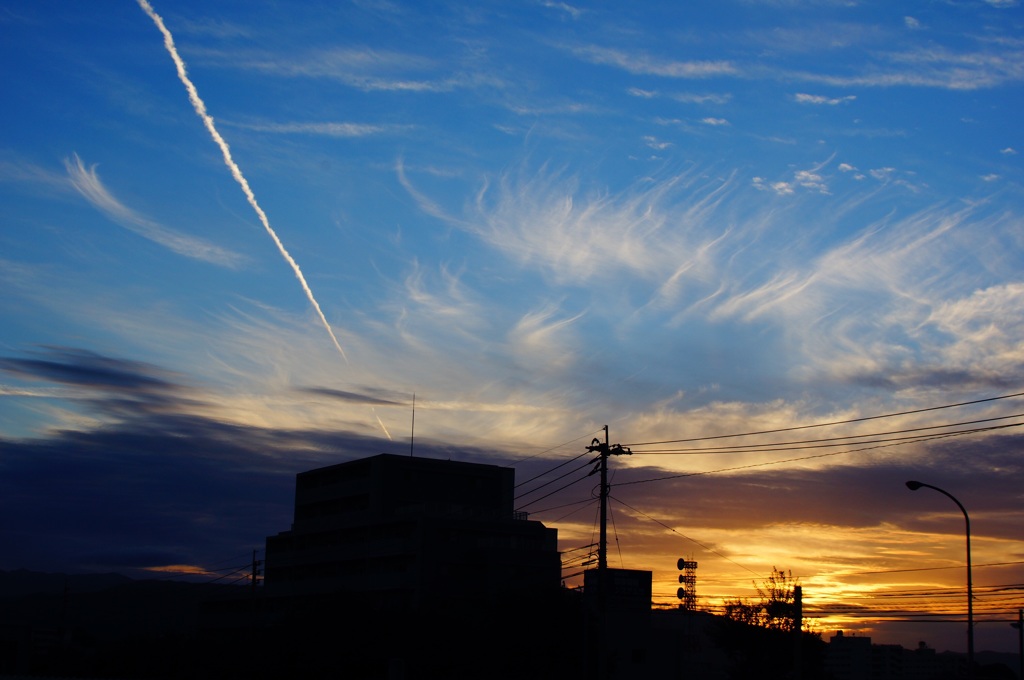 夏空の衣替え