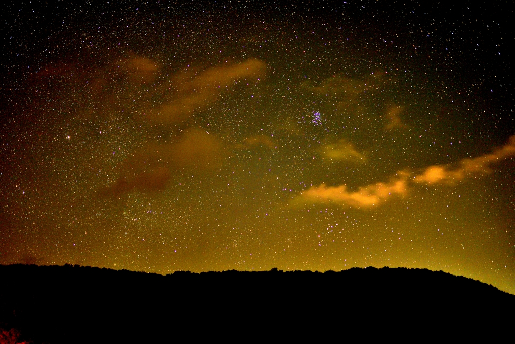 明るい星が密集してるところ発見