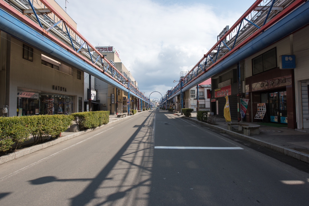 能代の商店街？