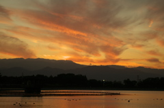 今日の夕景