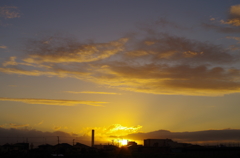 今日の空