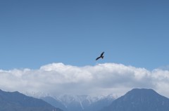 安曇野の空