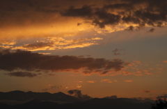 今日の夕景