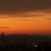 今日の夕景