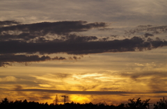 今日の空